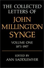 Couverture : The collected letters of John Millington Synge