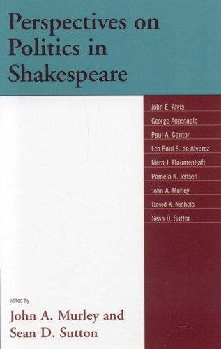 Couverture : Perspectives on politics in Shakespeare