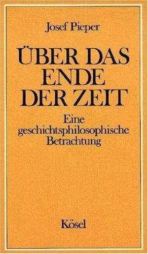 Couverture : Über das Ende der Zeit