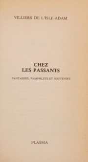 Couverture : Chez les passants
