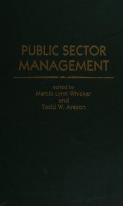 Couverture : Public sectormanagement
