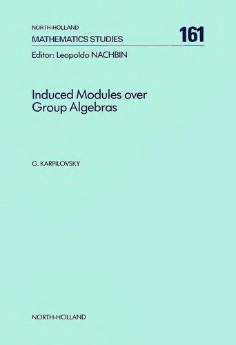 Couverture : Induced modules over group algebras