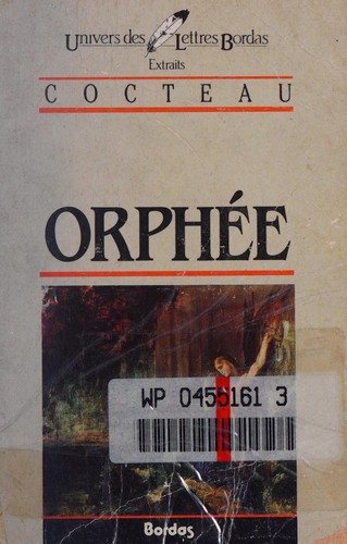 Couverture : Orphée