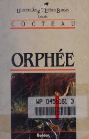 Couverture : Orphée