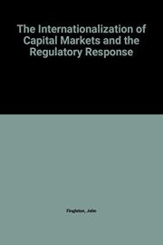 Couverture : The Internationalisation of capital markets and the regulatory response
