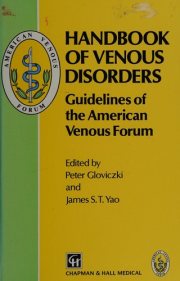 Couverture : Handbook of venous disorders