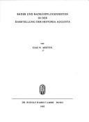 Couverture : Bäder und Badegepflogenheiten in der Darstellung der Historia Augusta
