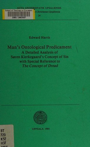 Couverture : Man's ontological predicament