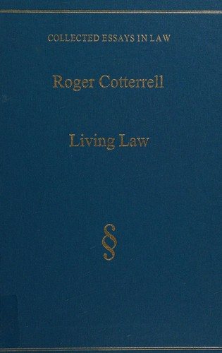 Couverture : Living law