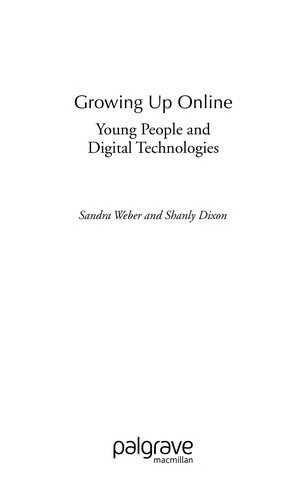 Couverture : Growing Up Online