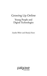Couverture : Growing Up Online