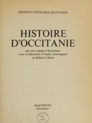 Couverture : Histoire d'Occitanie
