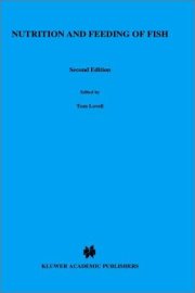 Couverture : Nutrition and feeding of fish