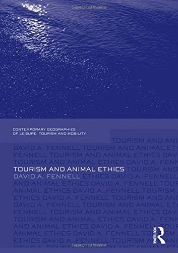 Couverture : Tourism and Animal Ethics