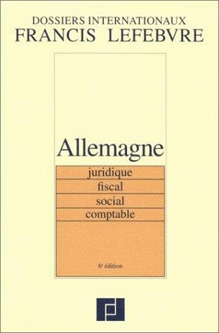 Couverture : Allemagne