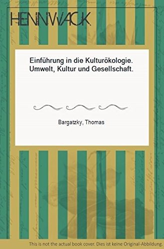 Couverture : Einführung in die Kulturökologie