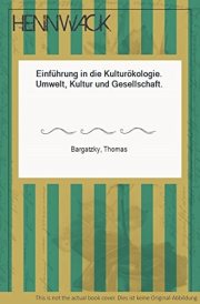 Couverture : Einführung in die Kulturökologie