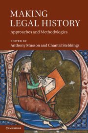 Couverture : Making Legal History