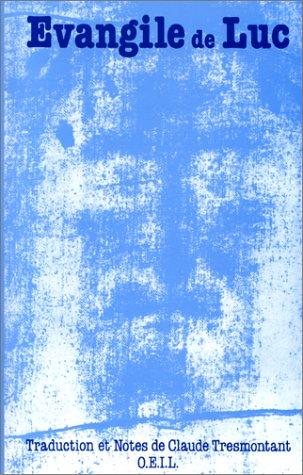 Couverture : Evangile de Luc