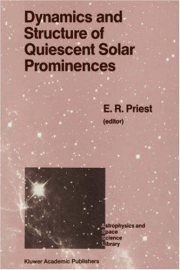 Couverture : Dynamics and structure of quiescent solar prominences