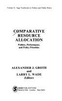 Couverture : Comparative resource allocation