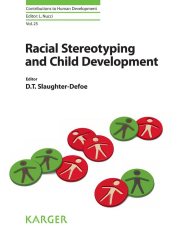 Couverture : Racial Stereotyping and Child Development