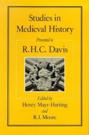 Couverture : Studies in medieval history presented to R.H.C. Davis