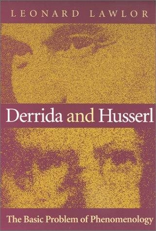Couverture : Derrida and Husserl
