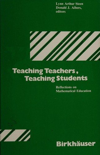 Couverture : Teaching teachers, teaching students