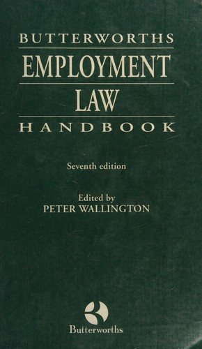 Couverture : Butterworths employment law handbook