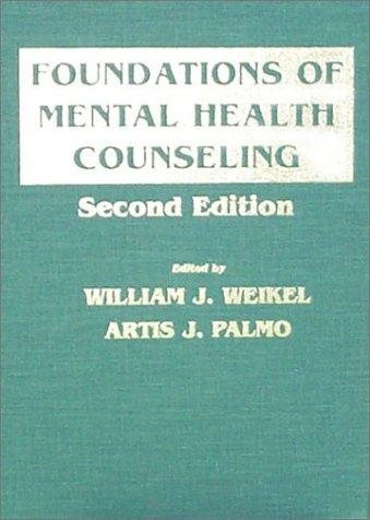 Couverture : Foundations of mental health counseling