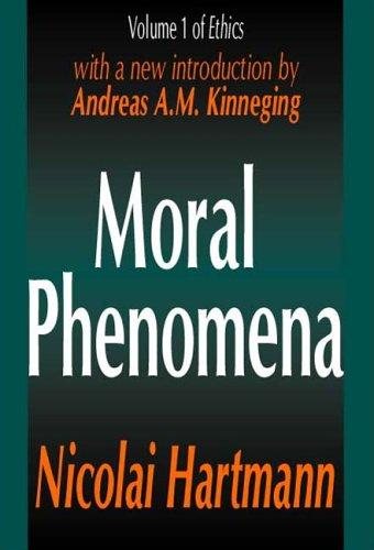 Couverture : Moral phenomena