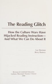 Couverture : The reading glitch