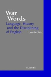 Couverture : War words