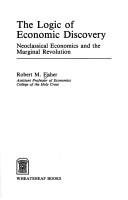 Couverture : The logic of economic discovery
