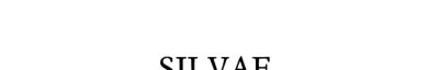 Couverture : Silvae