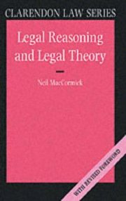 Couverture : Legal reasoning and legal theory