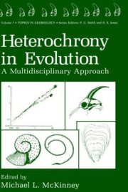 Couverture : Heterochrony in Evolution