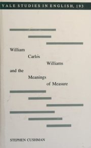 Couverture : William Carlos Williams and the meanings of measure