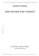 Couverture : Der Sänger der Vorzeit