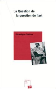 Couverture : La question de la question de l'art