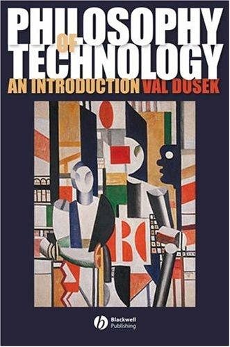 Couverture : Philosophy of technology