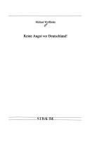 Couverture : Keine Angst vor Deutschland!