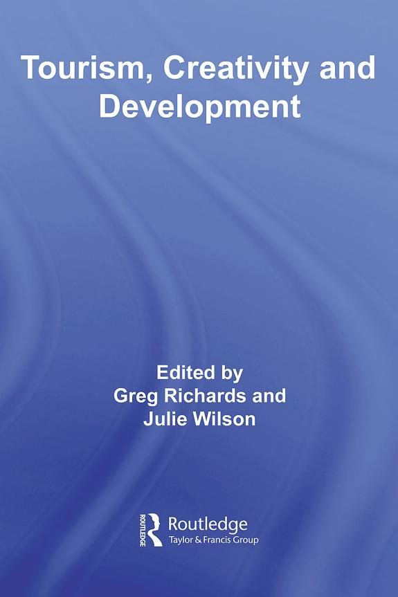 Couverture : Tourism, creativity and development