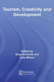 Couverture : Tourism, creativity and development