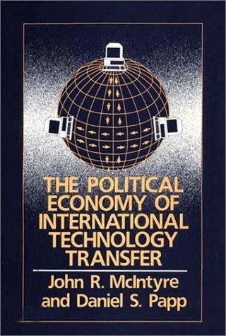 Couverture : The Political economy of international technology transfer