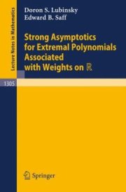 Couverture : Strong Asymptotics For Extremal Polynomials Associated With Weights On R