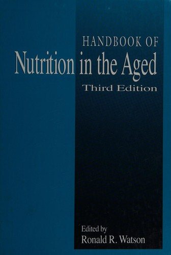 Couverture : Handbook of nutrition in the aged