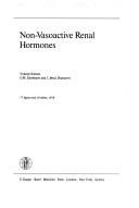 Couverture : Non-vasoactive renal hormones