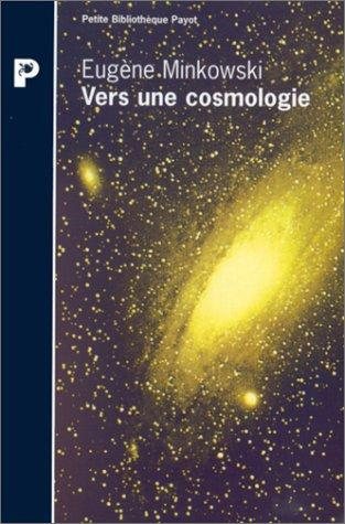 Couverture : Vers une cosmologie
